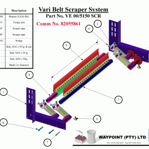 Vari Belt Scraper System