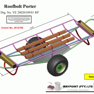 Roofbolt Porter