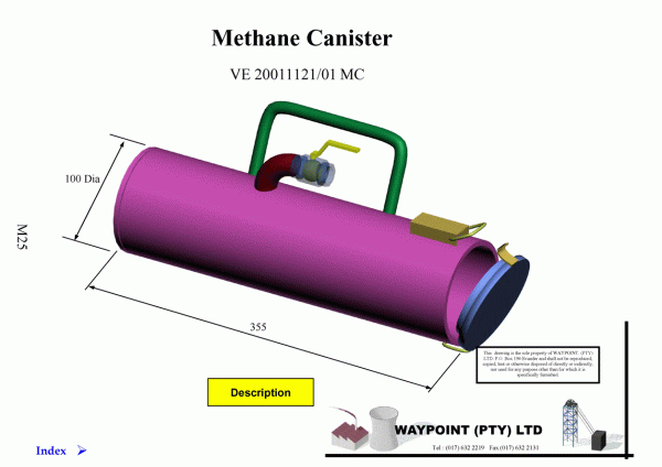Methane Canister