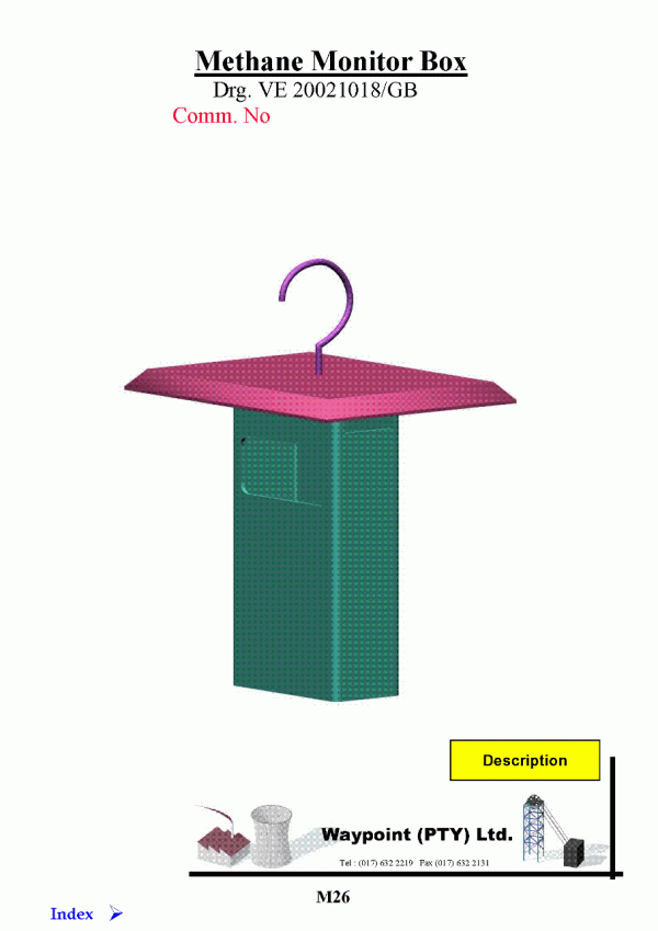 Methane Meter Cover