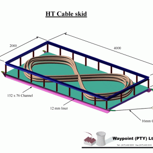 HT Cable Skid