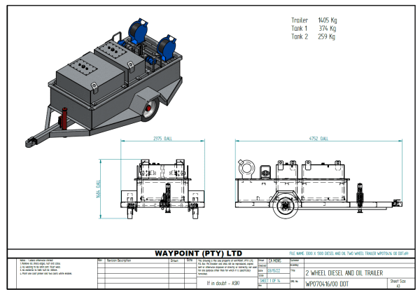 Oil Tanker Trailer