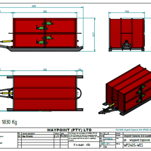 Storage Explosives Skid