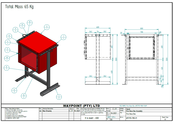 Fire Hose Box