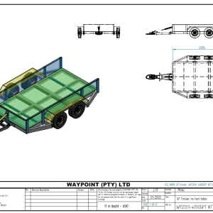 GP Trailer 4 wheel