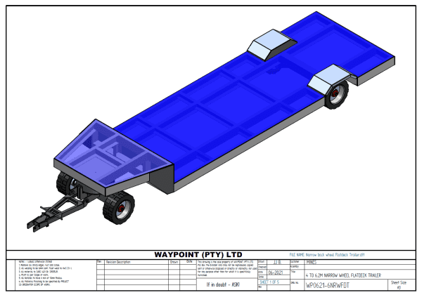 Flatdeck Trailer(narrow)