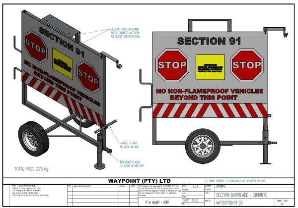 Section Barricade