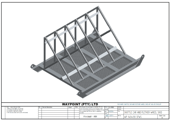 Spare Wheel Skid