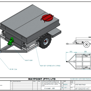 Water Tanker 2/4 wheel