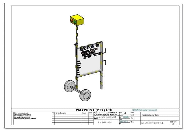 Ventilation Reading Trolley